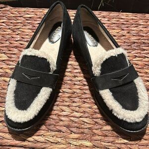 Talbots suede loafers